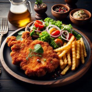 Godast schnitzel i Trosa