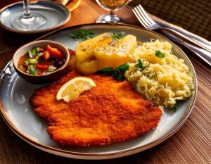 Schnitzel i Österbybruk